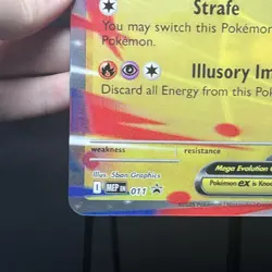 Jumbo Lenticular Mega Latias ex MEP 011 Exclusive Promo Pokemon Card - NM - Image 5