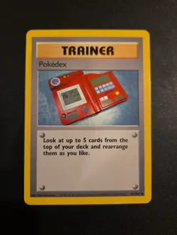 POKEDEX - 87/102 - Base Set - Pokemon Card - LP - Image 1