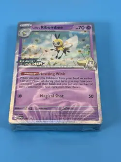 Pokemon Lillie's Ribombee Journey Together Prerelease SVP 183 Promo Deck Sealed - Image 2