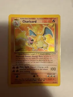 Pokemon TCG Vintage Charizard Legendary Collection Holo 3/110 - Image 1