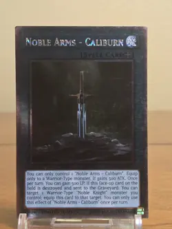Yugioh: Noble Arms - Caliburn - NKRT-EN021 - Platinum - Limited Edition - NM - Image 1
