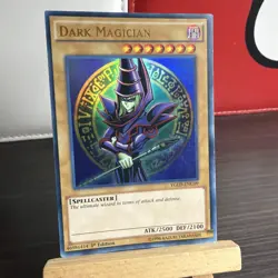 Yugioh - Dark Magician | YGLD ENC09 | Ultra Rare | 1st ed- 1996 + BONUS HOLO - Image 1