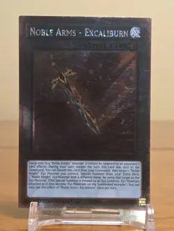 Noble Arms - Excaliburn NKRT-EN023 Limited Edition Yugioh LP - Image 1