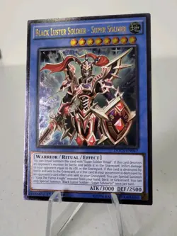 Black Luster Soldier - Super Soldier DOCS-EN042 *NM* 1st Ed Ultimate Rare Yugioh - Image 2