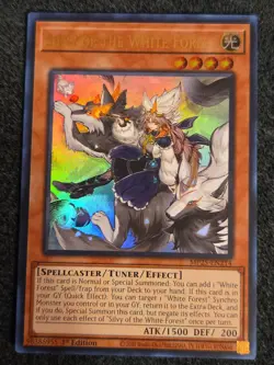 YuGiOh! - Silvy of the White Forest MP25-EN214 Ultra Rare 1st Edition Near Mint - Image 1