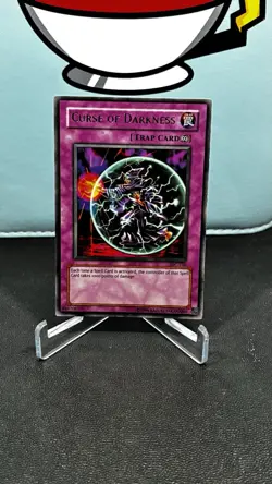 Yugioh Curse of Darkness IOC-106 Rare unlimited edition Vintage - Image 1