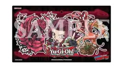 YuGiOh Playmat Exclusive Akiza BLACKROSE DRAGON NYCC 2025 KONAMI Exclusive - Image 1