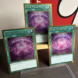 3x Dark Magic Veil MVP1-ENG19 1st edition - YUGIOH + BONUS HOLO - Image 3