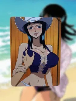Nico Robin One Piece Anime Waifu Sexy Goddess Doujin Hentai Lewd Card - Image 1