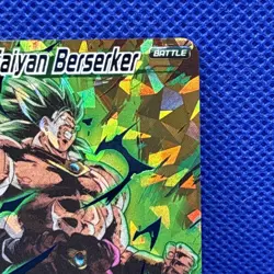 DRAGON BALL SUPER CARD GAME SS3 BROLY, SAIYAN BERSERKER BT7-127 ISR NEAR MINT - Image 3