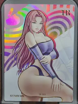 Goddess of Power TR Card Goddess Story TR-003 Bikini Anime Holo Starfire Waifu - Image 1