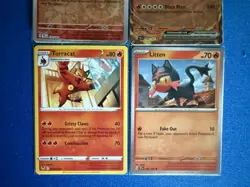 Incineroar EX Temporal Forces + Torracat + Litten (x2/1 RevHolo) 4-card lot PWE - Image 4