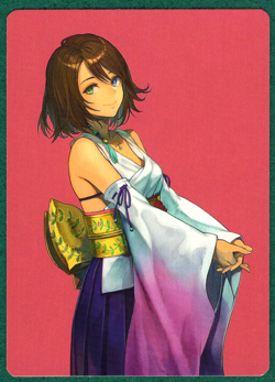 Yuna, Hope of Spira (Art Card) - Art Series: FINAL FANTASY #48 - Magic MTG Card - Image 1