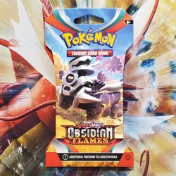 S&V Obsidian Flames Sleeved Booster Pack - Pokemon Cards - New & Sealed Lot #251 - Image 1