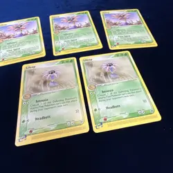 Lileep 42/100 43/100 Pokemon Card Ex Sandstorm 5x Mixed Lot - Image 2