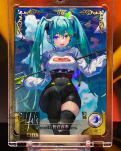 Miku Hatsune Goddess Story PR NS-2M08PR-01 NS-2M07-063 Premium 2 Card Combo - Image 2