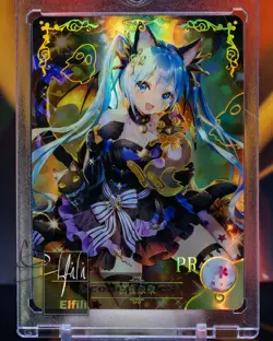 Miku Hatsune Goddess Story PR NS-2M08PR-01 NS-2M07-063 Premium 2 Card Combo - Image 4