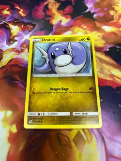 Dratini 116/181 Sm-Team Up Regular LP-Lightly Played Pokemon Card TCG - Image 1