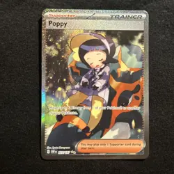 Poppy 227/197 Sv03: Obsidian Flames Holo Pokemon TCG Card - Image 1
