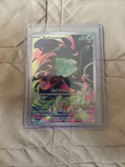 Bulbasaur Stamped Promo Card 133/132 Pokemon TCG Mega Evolution NM Near Mint - Image 1