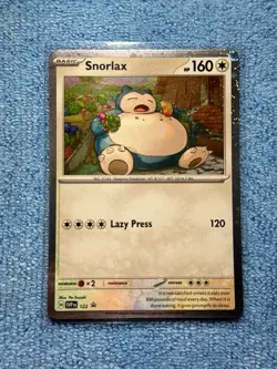English Snorlax 122 Sv: Scarlet & Violet Promo Cards Holo - Image 1