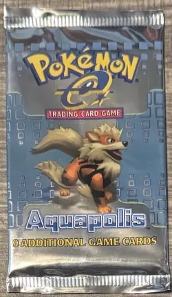 Pokemon Aquapolis Booster Pack - 9 Cards 76930964026 - Image 1