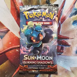 S&M Burning Shadows Booster Pack - Pokemon Cards - New & Sealed - Lot #247 - Image 1