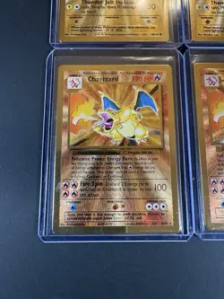 charizard & pikachu gold metal card celebrations Set Of 2 Mint - Image 2