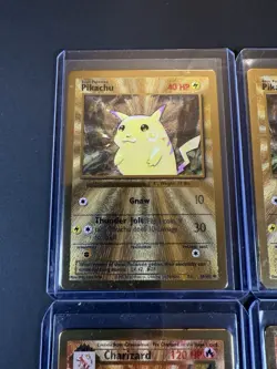 charizard & pikachu gold metal card celebrations Set Of 2 Mint - Image 4