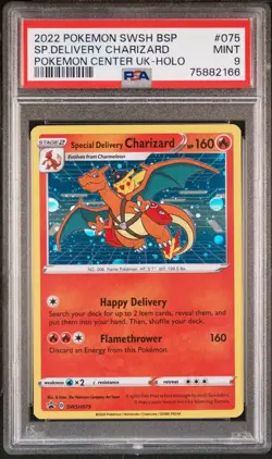 Special Delivery Charizard SWSH075 SWSH: Sword & Shield Promo Cards Holo - Image 1