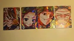 Demon Slayer Character Trading Card Lot (Set) - Collectible Art - Image 1