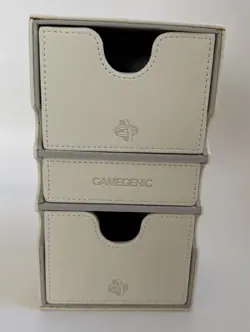 STRONGHOLD 200+ XL WHITE Deck Box GameGenic for MTG TCG card holder - Image 1