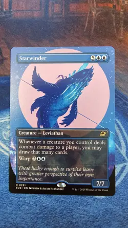 MTG Starwinder Edge of Eternities Borderless Rare Regular - Image 1