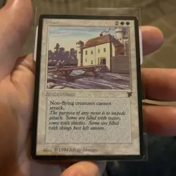 WOTC MtG Legends Moat (R) EX- - Image 1