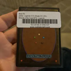 WOTC MtG Legends Moat (R) EX- - Image 2