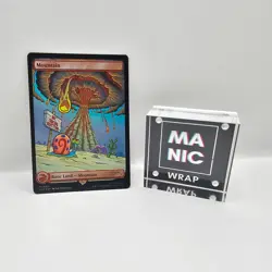 Mountain #1942 FOIL MTG Secret Lair Spongebob Squarepants - Image 2
