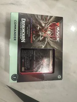 MTG Duskmourn: House of Horror - Endless Punishment Commander Deck *New/Sealed* - Image 1