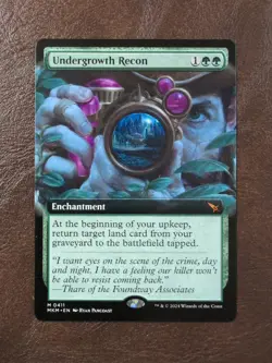 Undergrowth Recon (Extended Art) Murders at Karlov Manor MTG Regular - Image 1