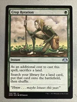 MTG / Crop Rotation / DMR / #154 / Regular / Uncommon / NM - Image 1