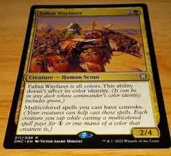 Fallaji Wayfarer Rare NM Commander Dominaria United Magic The Gathering Mtg - Image 1