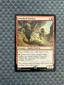 MTG Dropkick Bomber #0537 Rare Foundations (FDN) - Image 1