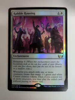 MTG - Rabble Rousing - R - SNC - Foil - 24 - Image 1