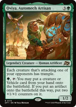 Oviya, Automech Artisan - Foil - Prerelease Promo Light Play, English Magic the - Image 1