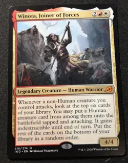 Winota, Joiner Of Forces - IKO - MTG - EN - NM - 216/274 - Image 1