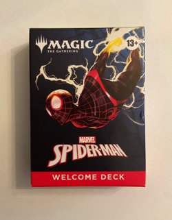 2025 Magic The Gathering Spider Man - Green Starter Welcome Deck Box - Image 1