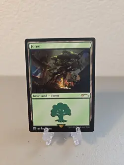 MTG Forest 488 NM Secret Lair Drop Series Arcane Lands - Image 1