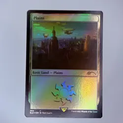 Plains (Secret Lair x Arcane: Lands) Secret Lair Drop Foil MTG NM - Image 1