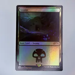 Swamp (Secret Lair x Arcane: Lands) Secret Lair Drop Foil MTG NM - Image 1