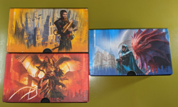 Lot of 3 Empty Fat Pack Boxes (Return to Ravnica, Gatecrash, Dragon's Maze) MTG - Image 1