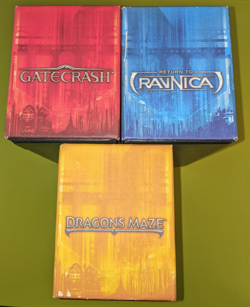 Lot of 3 Empty Fat Pack Boxes (Return to Ravnica, Gatecrash, Dragon's Maze) MTG - Image 4